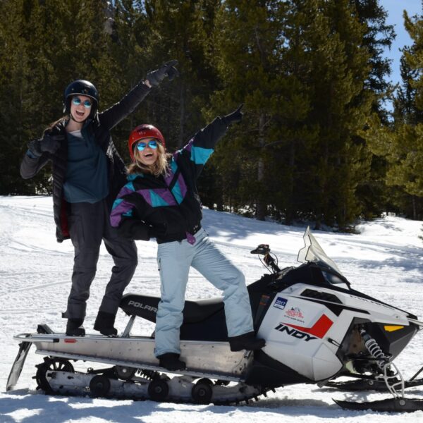 Snowmobiling in Colorado - White Mountain Snowmobile Tours